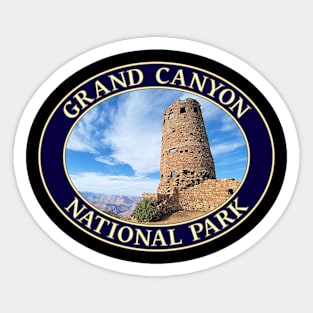 Desert View Watchtower at Grand Canyon National Park in Arizona Sticker